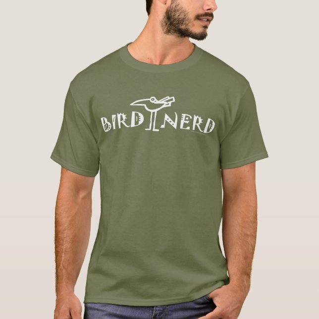 Vogelbeobachtung, Ornithologie, Vogelbeobachtung T-Shirt (Vorderseite)