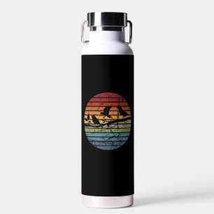 Vogelbeobachtung Retro  Trinkflasche