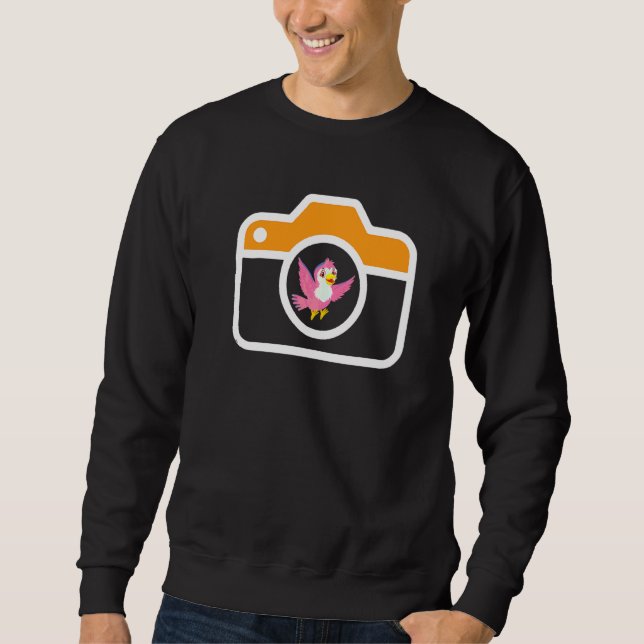 Vogelbeobachtung Sweatshirt (Vorderseite)