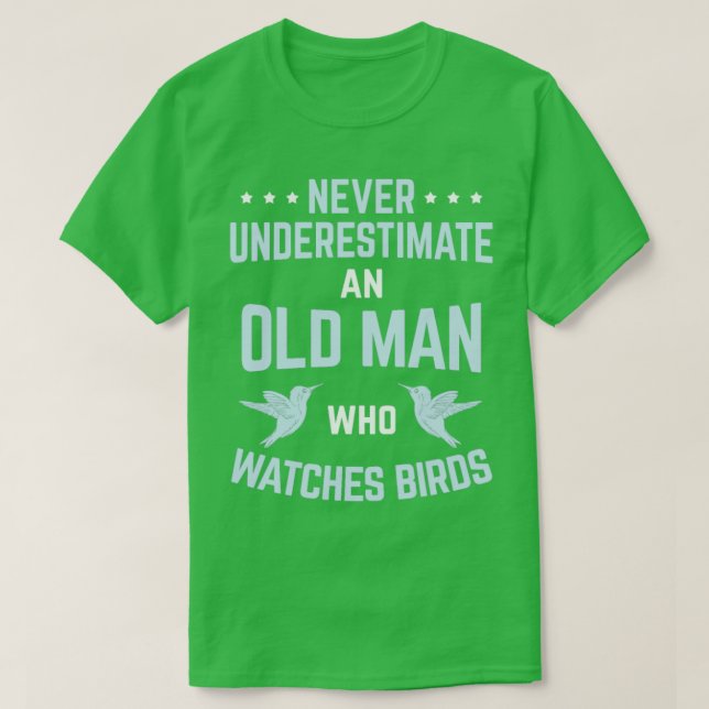 Vogelbeobachtung T-Shirt (Design vorne)