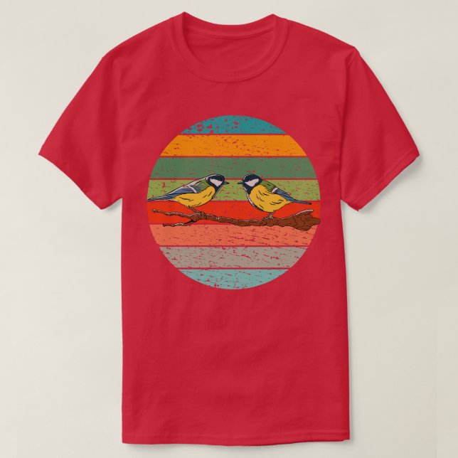 Vogelbeobachtung T-Shirt (Design vorne)