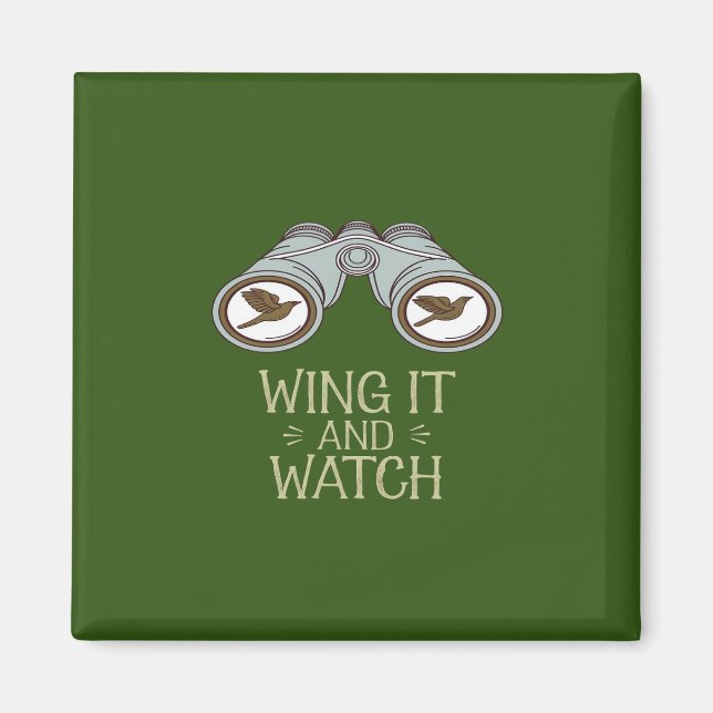 Vogelbeobachtung und Naturerlebnis Magnet (Vorne)