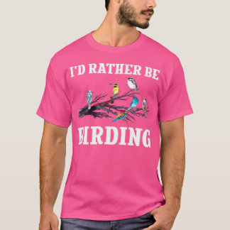 Vogelbeobachtung Vogelbeobachtung Birdwatcher Orni T-Shirt