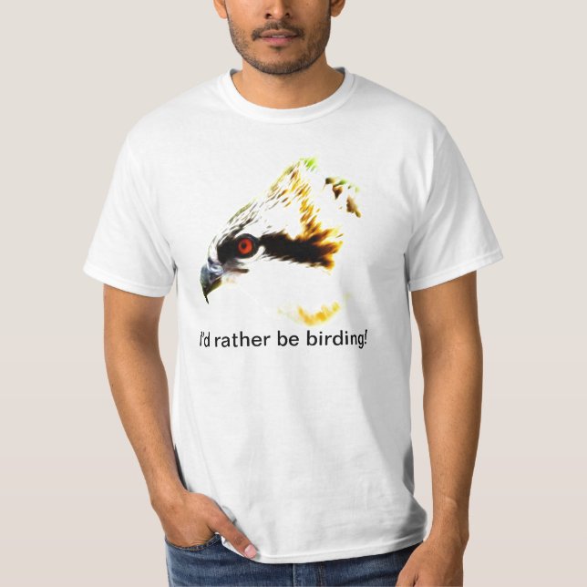 Vogelbeobachtungt-shirt T-Shirt (Vorderseite)