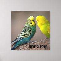 Vogelbild Benutzerdefinierter Text für Liebe und L