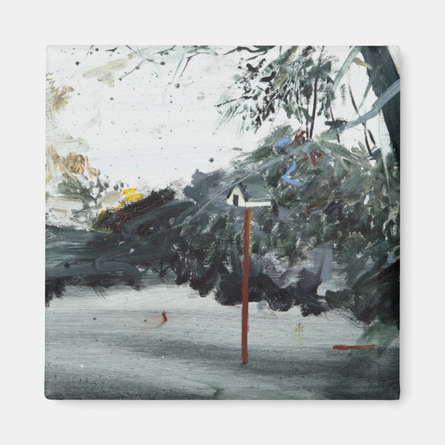 Vogelbox Ohlsdorf Friedhof 2013 Magnet (Vorne)