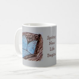Vogeleier - Der Frühling bringt neues Leben Kaffeetasse