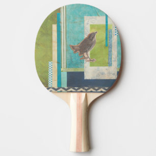 Vogeleinklebebuch II Tischtennis Schläger
