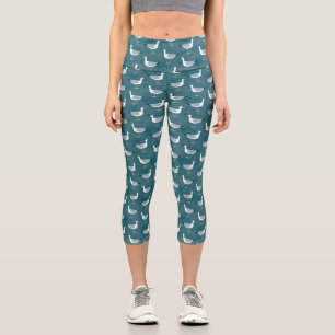 Vogelfahne Capri Leggings
