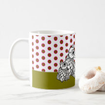 Vogelfamilie & Polka Dots