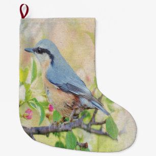 Vogelfanatiker Großer Weihnachtsstrumpf