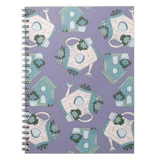 Vogelfarm Purple Design Notizblock