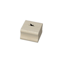 Vogelflug Gummistempel