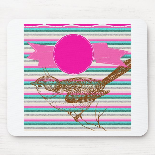 Vogelflügel wings Tierfederpark draußen Mousepad (Vorne)