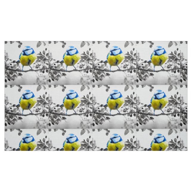 Vogelfotografie Stoff (Fat Quarter (45,7 x 55,9 cm))