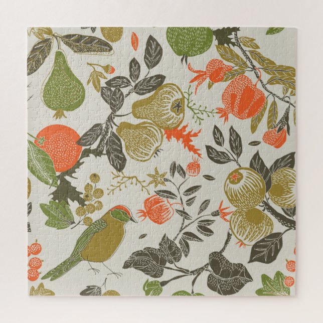 Vogelgarten: Nahtlos (Vertikal)