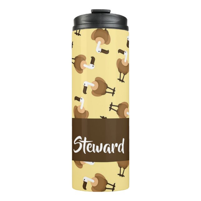 Vogelgewächse Thermosbecher (Vorderseite)