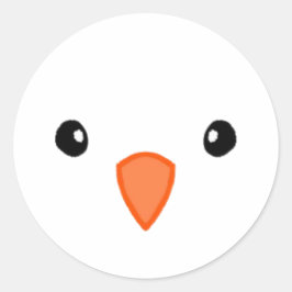 Vogelheber Runder Aufkleber