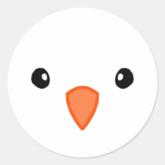 Vogelheber Runder Aufkleber