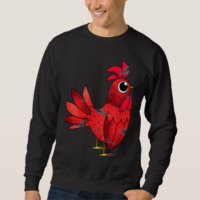 Vogelhühner-Owner Sweatshirt (Vorderseite)