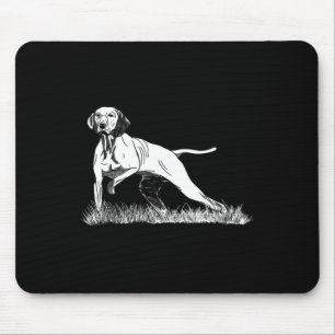 Vogeljagd Vogelhund Vizsla Hund für Jäger Mousepad