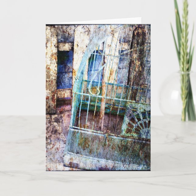 Vogelkäfig Karte (Vorderseite)