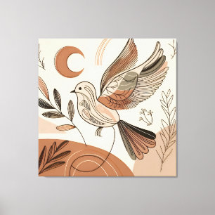 Vogelkunst Leinwand   Naturlich Inspiriert Wall Dé