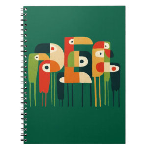 Vogelkunst Notizblock