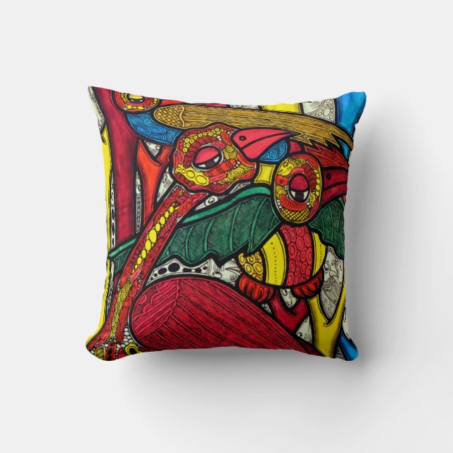 Vogelleben 2013 kissen (Vorderseite)