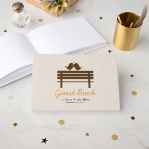 Vogelliebe-Hochzeit im Herbst Gästebuch