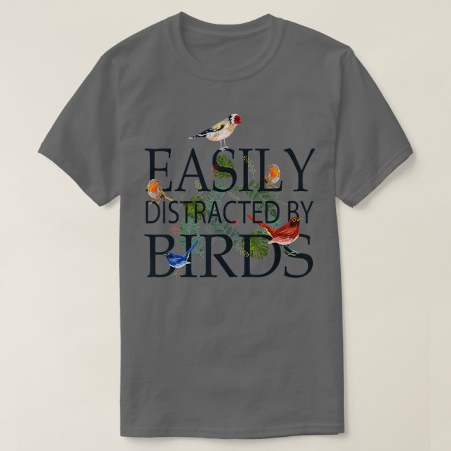 Vogelliebhaber - Geschenke für Frauen - einfach ab T-Shirt (Design vorne)