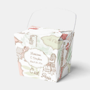 Vogelliebhaber im Pariser Eiffelturm Geschenkschachtel