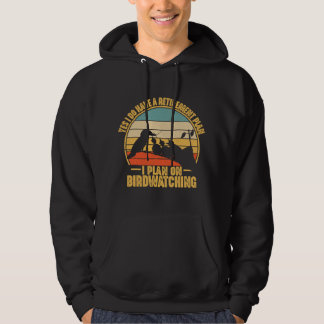 Vogelliebhaber Rentenplan Vogelbeobachtung Vogelbe Hoodie