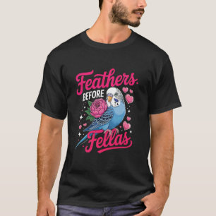 Vogelliebhaber Süßer Sittich Federn Wellensittich T-Shirt