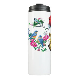 Vogelliebhaber Wasser-Reisebecher Thermosbecher