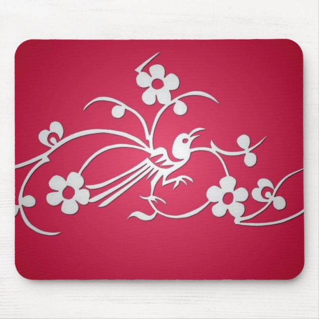 Vogellied Mousepad (Vorne)