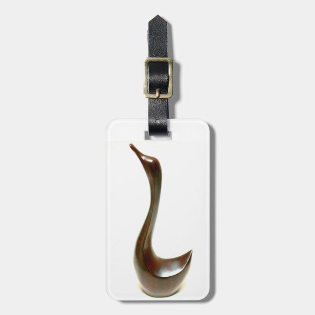 Vogelmarke Gepäckanhänger (Vorderseite vertikal)