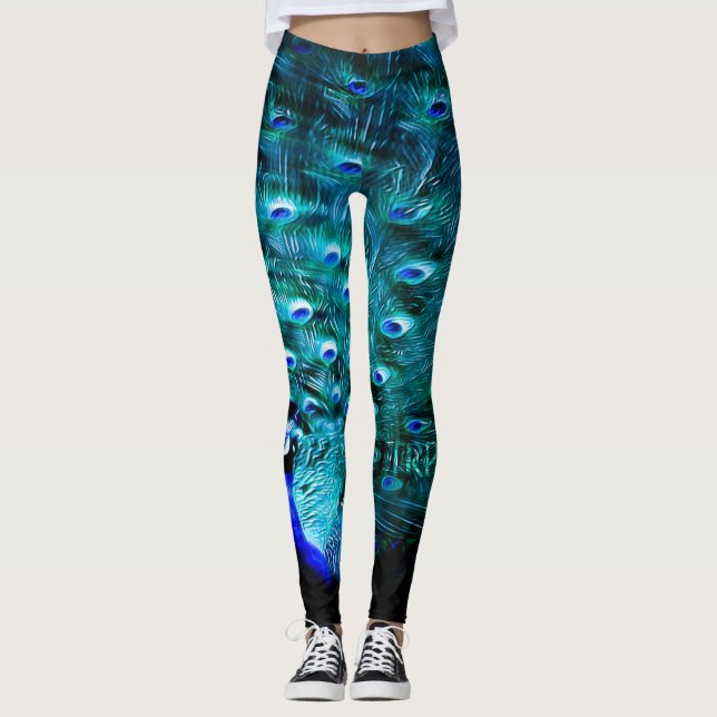 Vogelmodelle: Hübsche Friedenstruppen 03-01 Leggings (Vorderseite)
