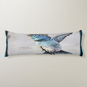 Vogelmodelle: Mountain Bluebird 01-02 Seitenschläferkissen