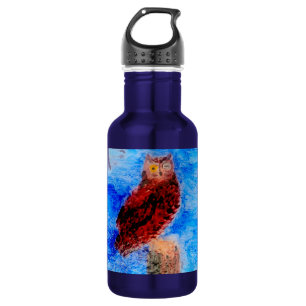 Vogelmoonlight Owl Edelstahlflasche