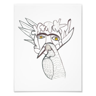 Vogelmotiv-Druck Fotodruck