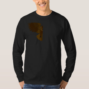 Vogelmotiv von Vögeln von Greiftieren mit dem Aufd T-Shirt