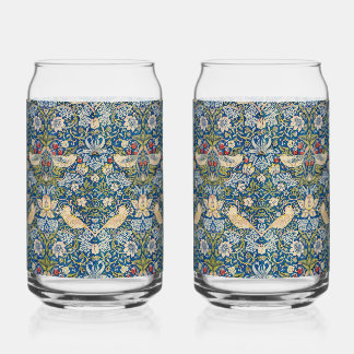 Vogelmotivo im Jugendstil Design Dosenglas