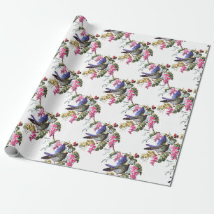 Vogelmuster Geschenkpapier
