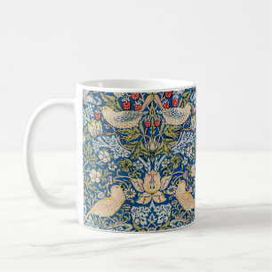 Vogelmuster im Jugendstil Kaffeetasse