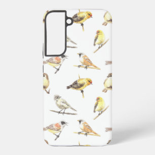 Vogelmuster Samsung Galaxy Hülle