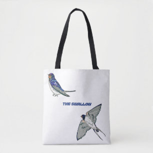 Vogelmuster schlucken tasche