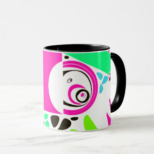 Vogelnest - Fuchsia White Tasse