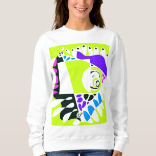 Vogelnest - Limettenweißer T - Shirt