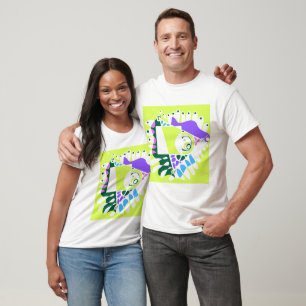 Vogelnest - Pastellgrün, weißes Kissen T-Shirt